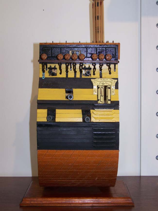 A 20th century Cut-a-way section model of the H M S Victory. — image 3